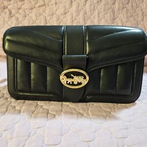 Coach Georgie puffy quilted leather shoulder bag